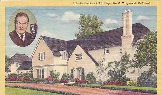 California North Hollywood Residence Of Bob Hope