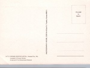 Crown Center Hotel,Kansas City,MO BIN