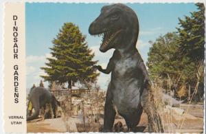 Tyrannosaurus Rex, Dinosaur Gardens, Vernal, Utah, unused Postcard