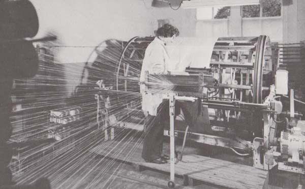 Bobbin Warping Sible Hedingham Halstead Handloom Loom Weaver Craft Rare Postcard