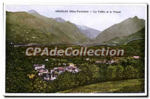 Old Postcard Argeles La Vallee and Le Viscos