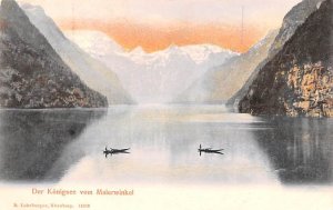 Der Konigsee vom Malerwinkel Germany Unused 