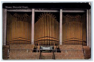 c1910 Massey Memorial Organ Chautauqua Institution Chautauqua NY Postcard