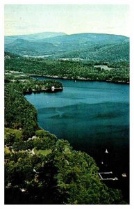 Postcard AERIAL VIEW SCENE Fairlee Vermont VT AR0146