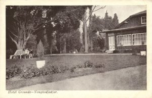 indonesia, JAVA NONGKODJADJAR, Hotel Grounds (1920s) Postcard