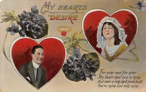 J20/ Valentine's Day Love Holiday Postcard c1910 Art Beautiful 41