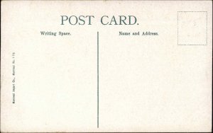 Montreal Quebec Harbor Winter Scene Vintage Postcard