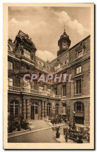 Old Postcard Old School Massillon hotel Fieubet Paris Quai Celestins