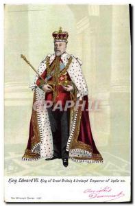 Old Postcard King Edward VII