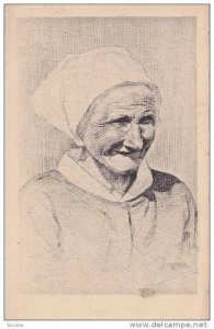 Older Lady Portrait, Tetes De Bretagne, France, 1900-1910s
