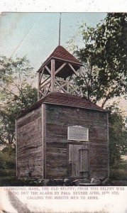 Massachusetts Lexington The Old Belfry From This Belfry Was Bing Out The Alarm