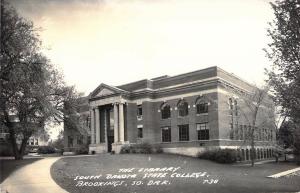 RPPC Real Photo Library, SDSC, Brookings, South Dakota, SD, Old Postcard