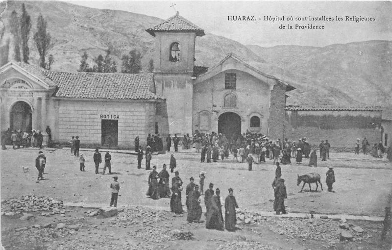 B86413 huaraz hopital ou sont installees les religieuses de la providence   peru