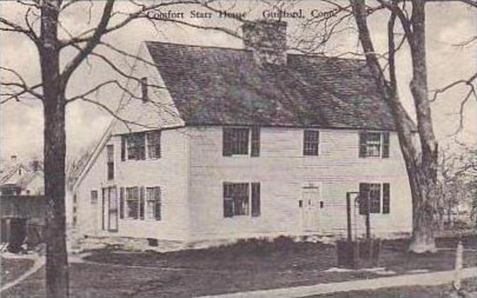 Connecticut Guilford Comfort Starr House Albertype