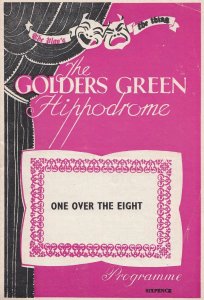 One Over The Eight Golders Green Musical Theatre Programme