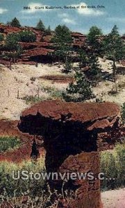 Giant Mushroom - Garden of the Gods, Colorado CO  