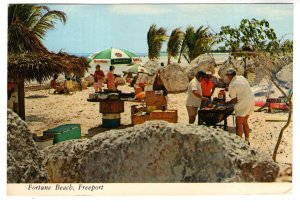 Forune Beach, Freeport, Grand Bahamas, Used 1971