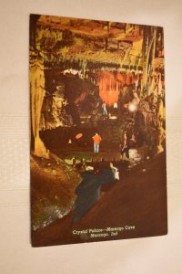 Marengo Cave Indiana Postcard Photo by Tommy Wadelton Curt Teich 1C631-N