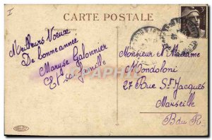 Old Postcard Fantasy Flowers