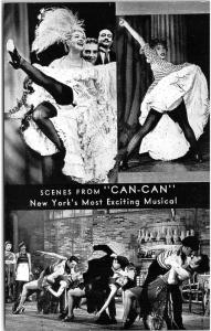 Postcard NYC Scenes From Can-Can New York's Most Exciting Musical I22