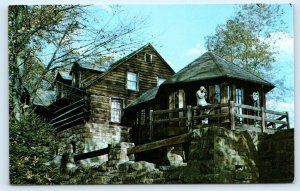 ANSTED, WV West Virginia~ Museum HAWK'S NEST STATE PARK Fayette County Postcard