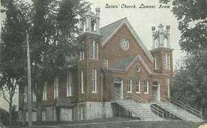 Herald Publishing House 1913 Saints Church Lamoni Iowa Postcard 20-11979