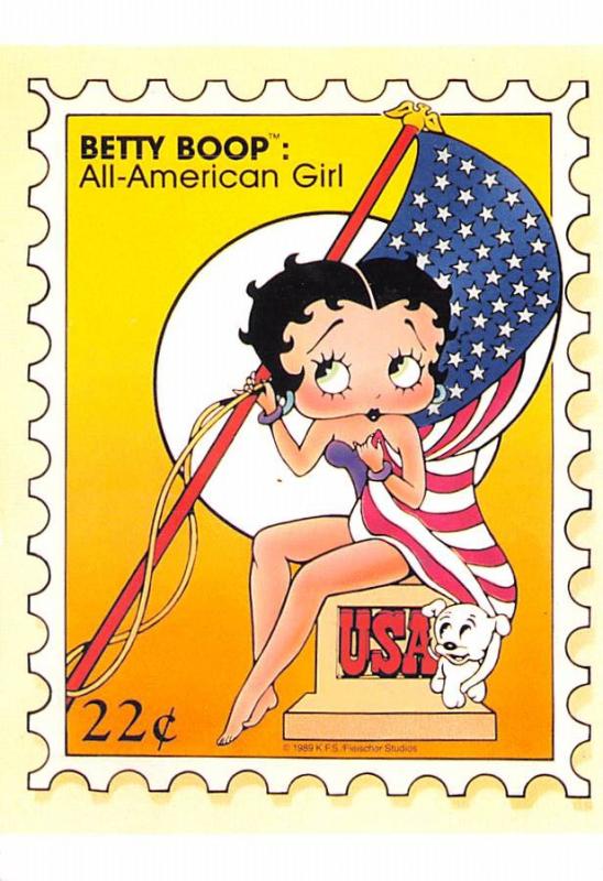 Betty Boop - Stamp