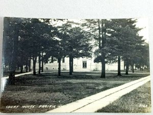 Vintage Postcard RPPC Court House Prairie OLLC Chein Crawford CO