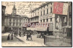 Postcard Old Orange Square City Hotel