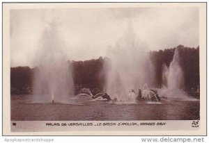 France Versailles Palais Le Bassin D'Apollon Real Photo