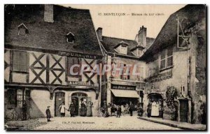 Montlucon - House XII century - Old Postcard