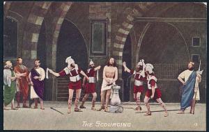 Scourging Soldiers Flogging Jesus from Passion Play Unused c1910s