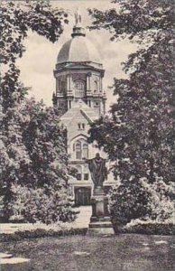 Indiana Notre Dame The Dome As Seen from the Main Quadrangle University of No...