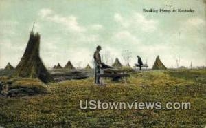 Breaking Hemp  Misc KY Writing on back