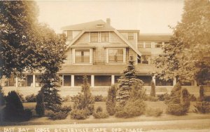Osterville Cape Cod Massachusetts 1930s RPPC Real Photo Postcard East Bay Lodge