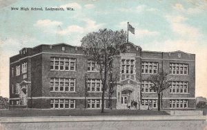 Ladysmith Wisconsin New High School Vintage Postcard AA91763
