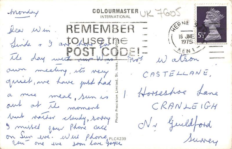 uk7605 greetings from herne bay    uk