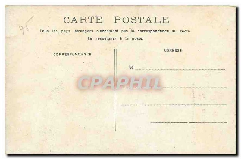 CARTE Postale Old Paris Rue de la Barre Montmartre