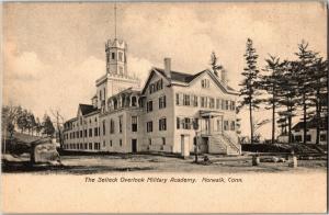Selleck Overlook Military Academy, Norwalk Connecticut Vintage Postcard N12
