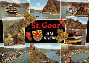 BR3044 St Goar Am Rhein multi views  germany