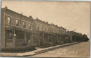 DARBY PA SPRUCE STREET ANTIQUE REAL PHOTO POSTCARD RPPC