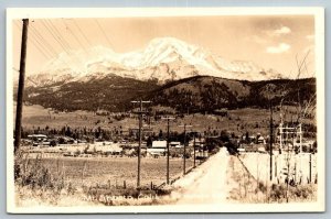 RPPC  Mt. Shasta   California  Postcard