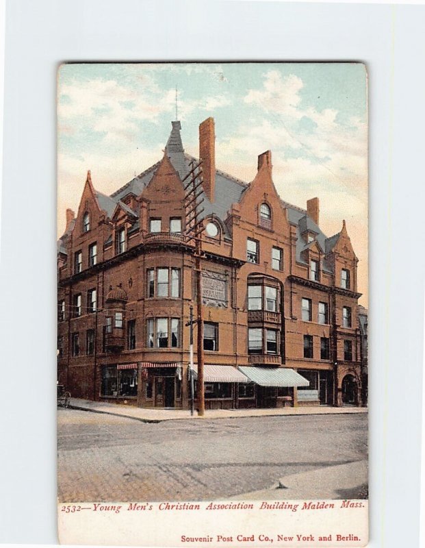 Q-42663 Young Men's Christian Association Building Malden Massachusetts USA