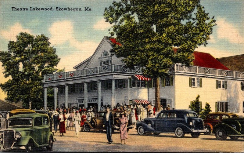 Maine Skowhegan Lakewood Theatre 1945
