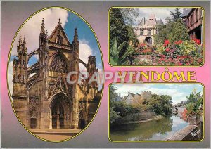 Postcard Modern Vendome (Loir et Cher) The Loir Valley Church of the Trinity ...