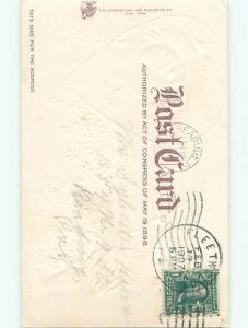 Divided-Back BEAUTIFUL ANGEL SCENE Great Postcard AB0020