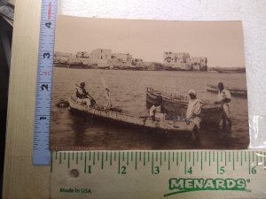 Postcard Sudanese Boats, Egypt