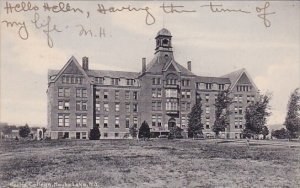 New York Keuka Lake Keuka College 1907