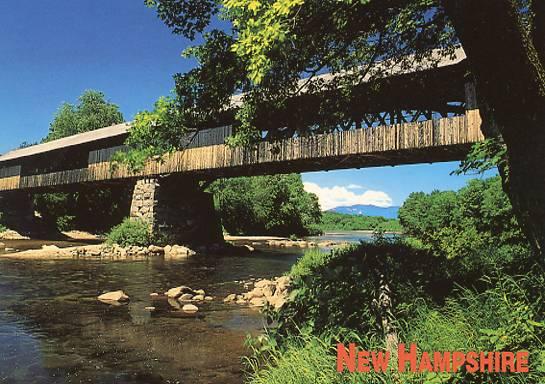 NH - Campton. Blair Covered Bridge