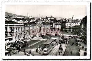 Modern Postcard Zurich Bahnhofplatz